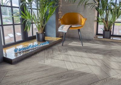 Кварц-виниловый LVT ламинат AquaFloor Parquet Glue / Паркет Глу AF2502 PG